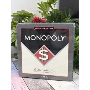 Scrabble Nostalgia Edition 1948 Tin Classic Crossword Board Game NEW Sealed